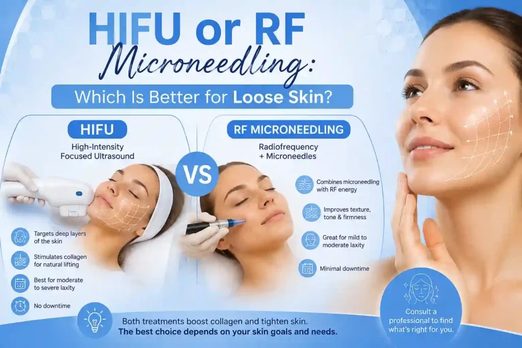 Lost the Weight but Not the Loose Skin? What You Should Know 2 HIFU or RF Microneedling: Which Is Better for Loose Skin Brierley Hill?